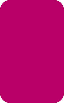 Blank cards Rubine Pink, PVC